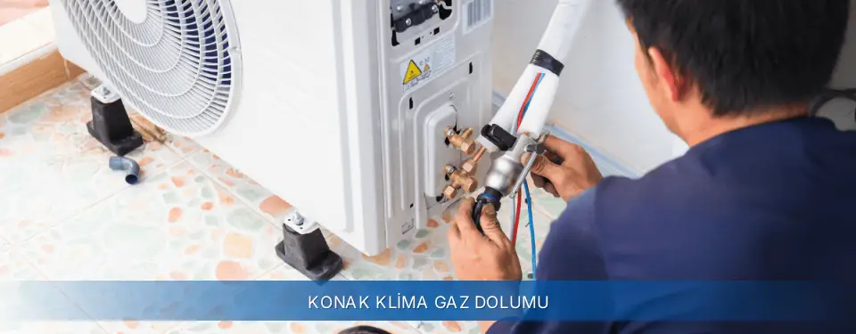 Konak İlçemi Demirdöküm Klima Gaz Dolumu